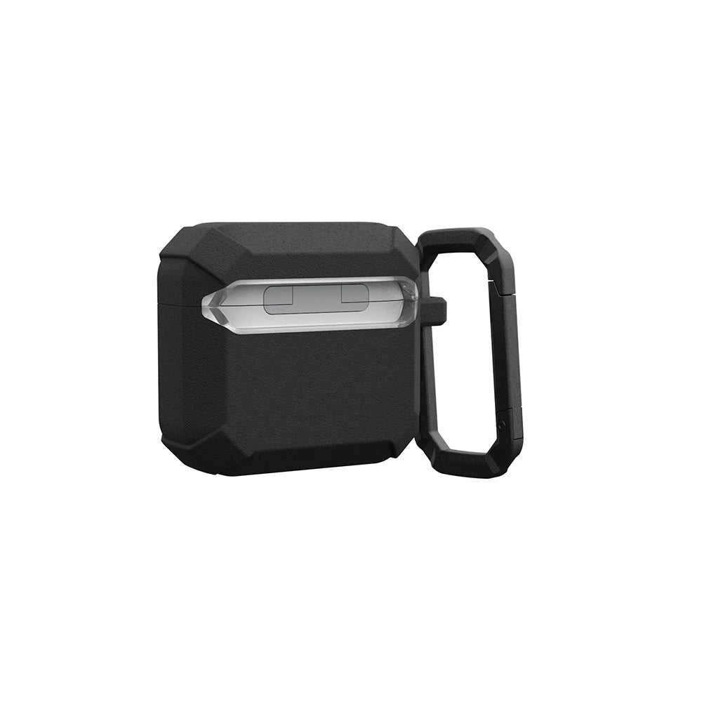 Ovitek Urban Armor Gear Plasma za Apple AirPods 4, Črn