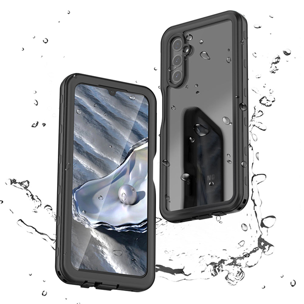 Vodoodporni ovitek za Samsung Galaxy A17 4G / A17 5G, ShellBox, črn