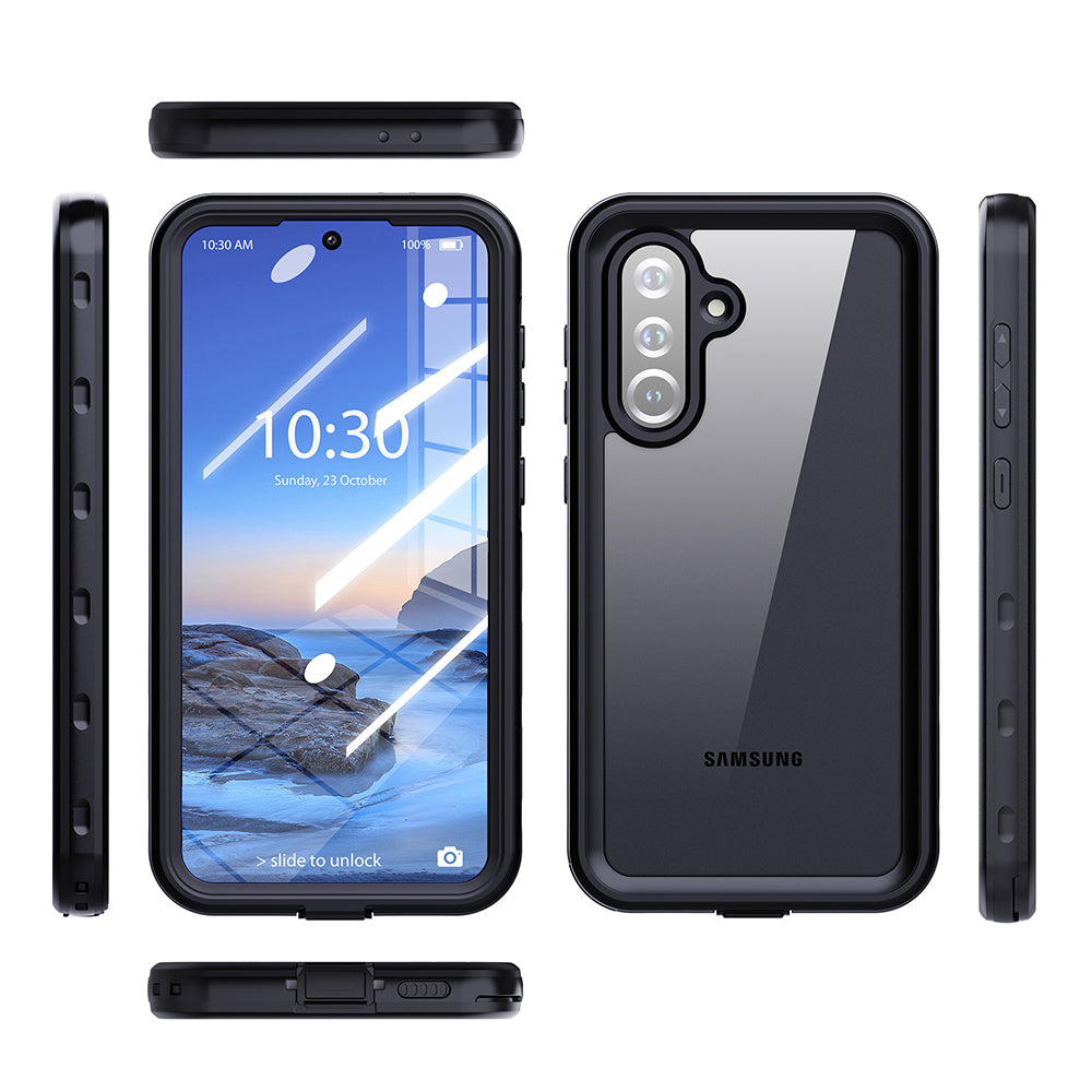 Vodoodporni ovitek za Samsung Galaxy A26 A266, ShellBox, črn