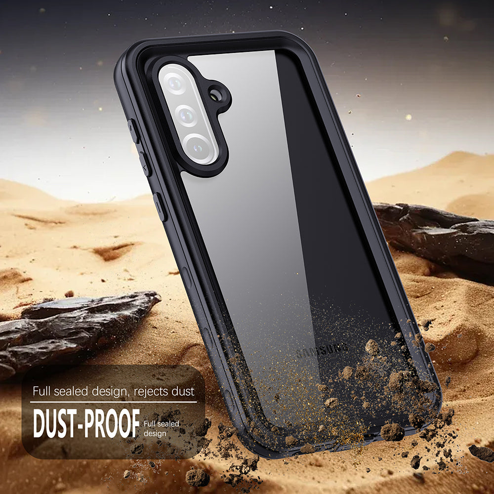 Vodoodporni ovitek za Samsung Galaxy A36 A366, ShellBox, črn