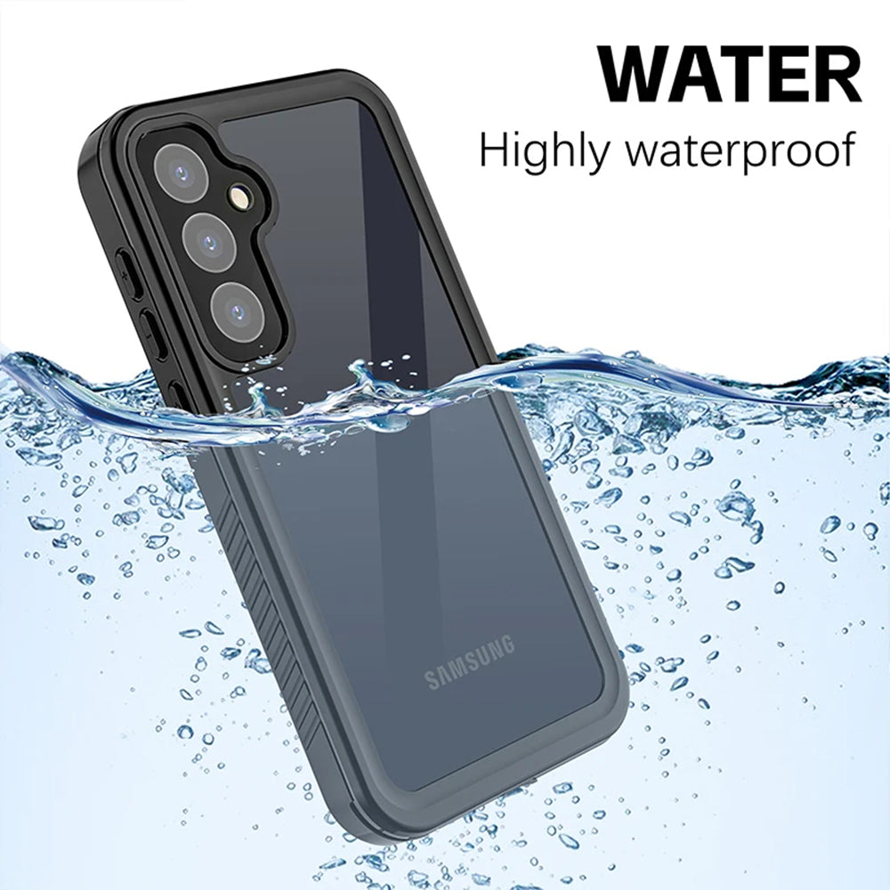 Vodoodporni ovitek za Samsung Galaxy A55 5G A556, ShellBox, črn