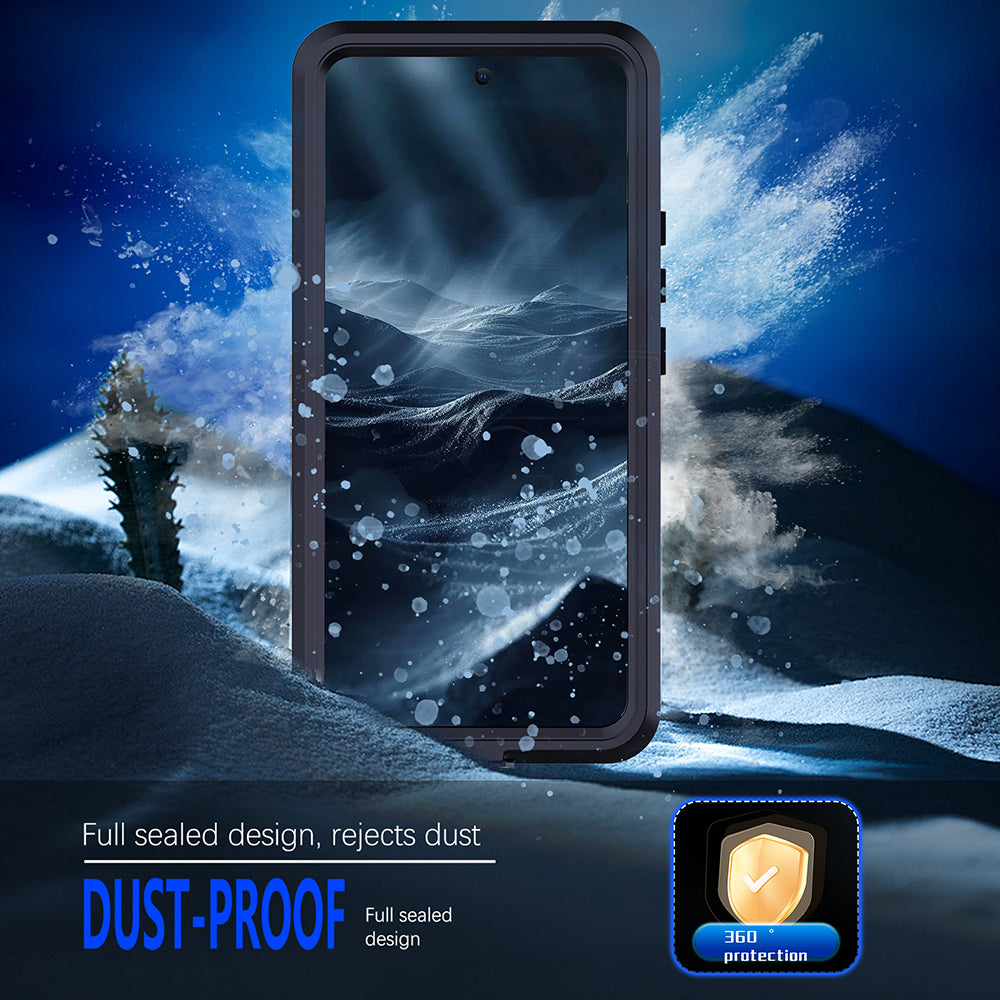 Vodoodporni ovitek za Xiaomi Poco X7 / Redmi Note 14 Pro 5G, ShellBox, črn