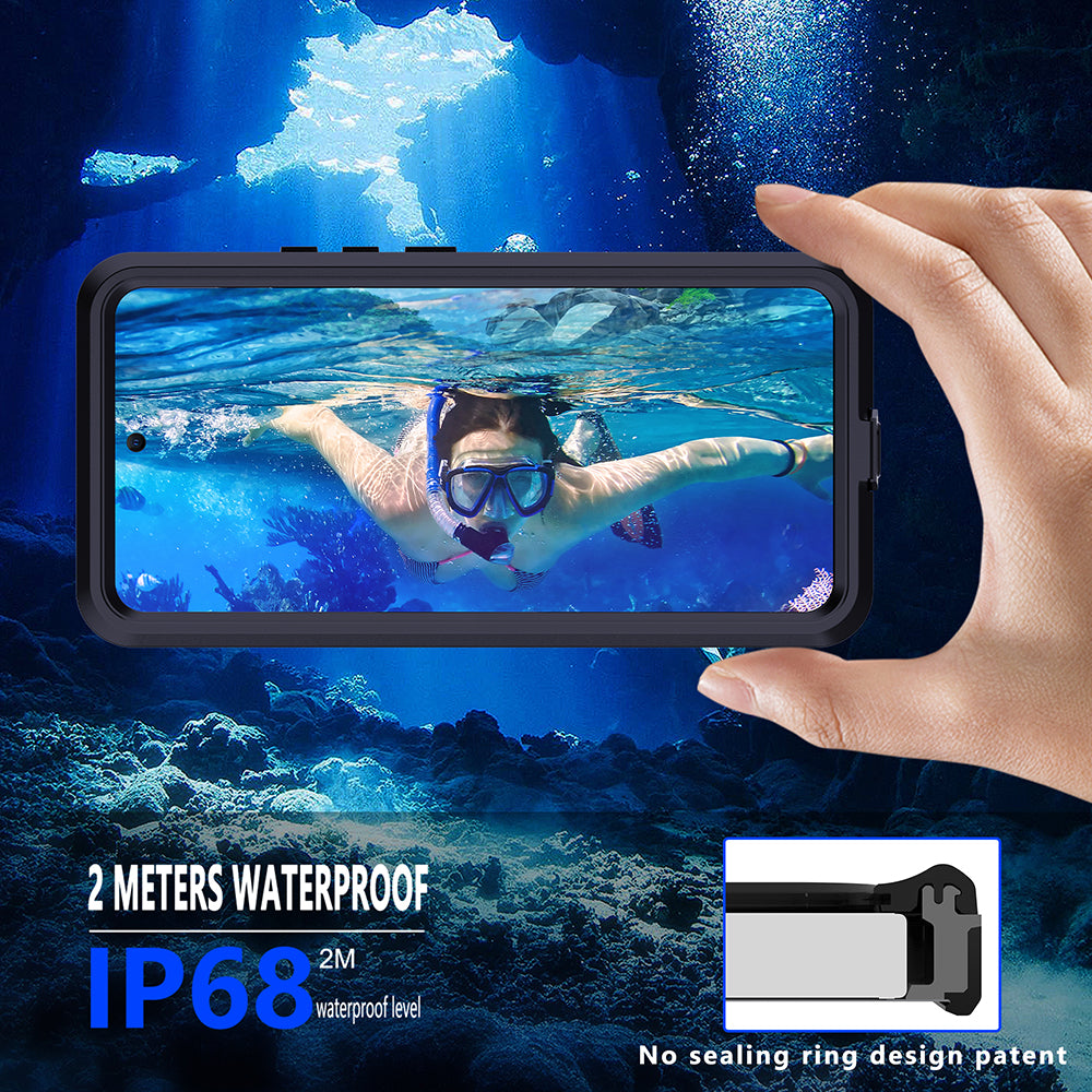 Vodoodporni ovitek za Xiaomi Poco X7 / Redmi Note 14 Pro 5G, ShellBox, črn