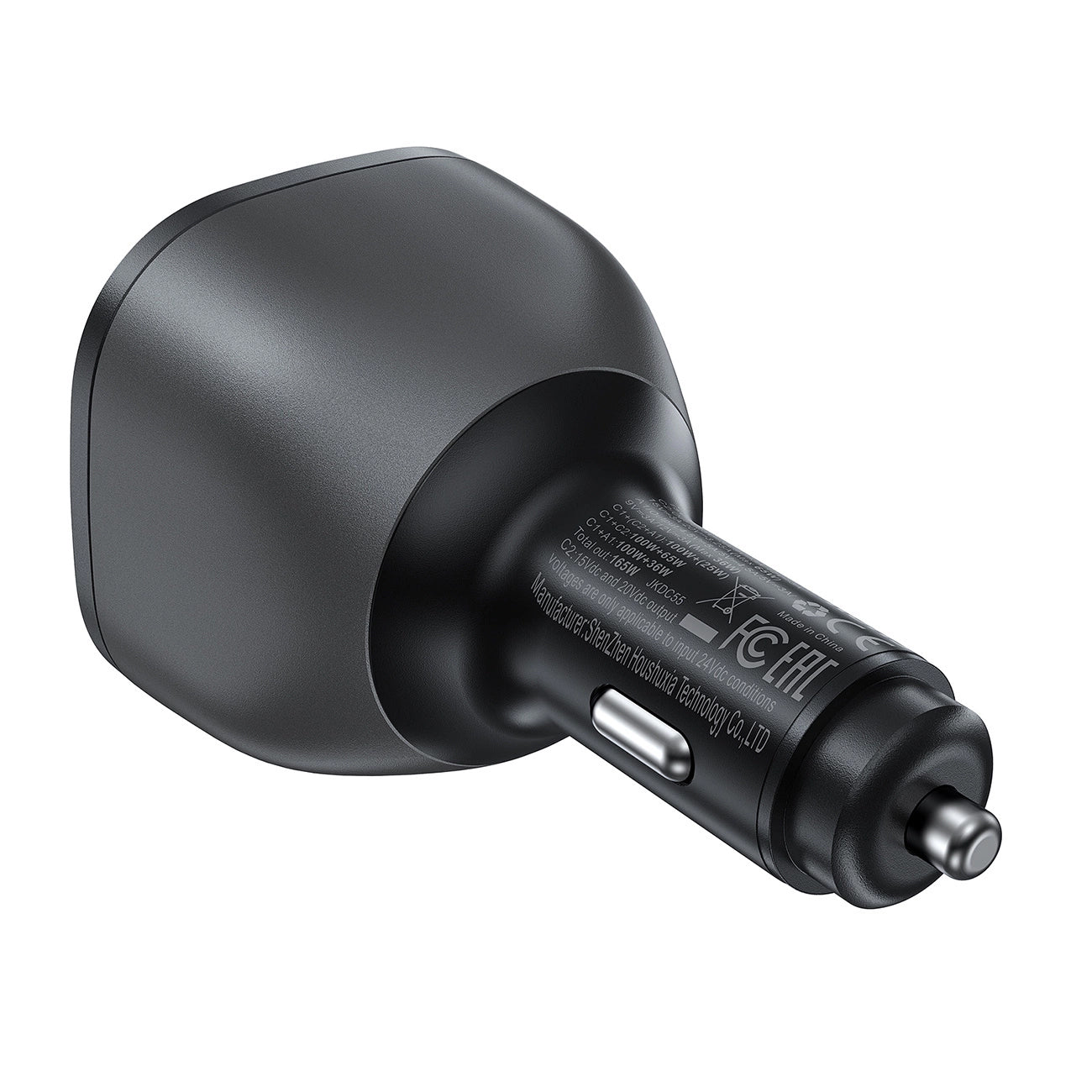 Avtomobilski polnilec Acefast B14, 165W, 5A, 1 x USB-A - 2 x USB-C, Črn