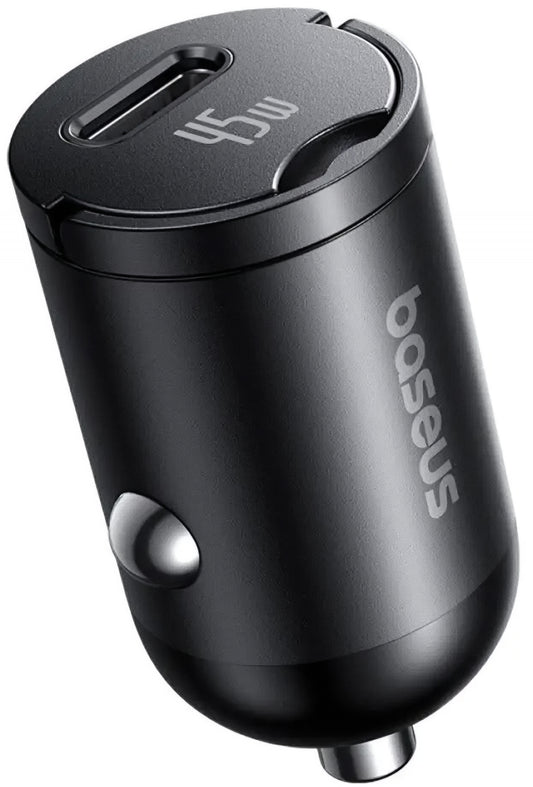 Avtomobilski polnilec z USB-C kablom Baseus PrimeTrip VP2, 45W, 3A, 1 x USB-C, Črn C0206800