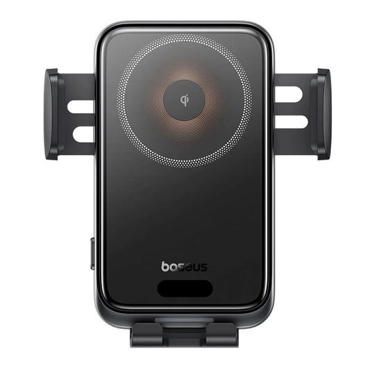 Brezžični avtomobilski polnilec Baseus Wisdom Pro Vent, 15W, 1.67A, Črn C40381501123-00