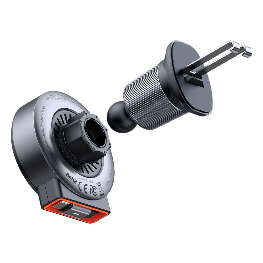 Brezžični avtomobilski polnilec McDodo CH-3000, 15W, 1.67A, črn