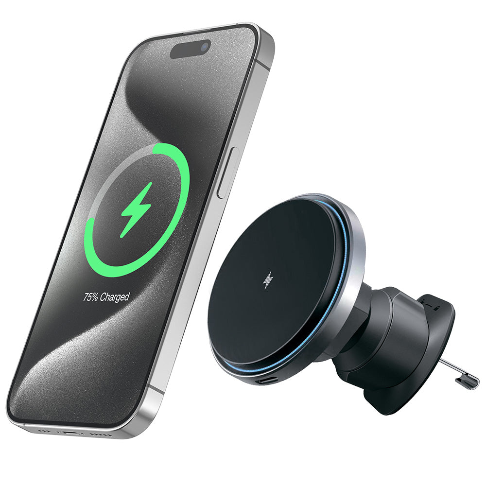 Brezžični avtomobilski polnilec Proove Magic Circle Pro, 15W, 1.67A, črn WHMP15010001
