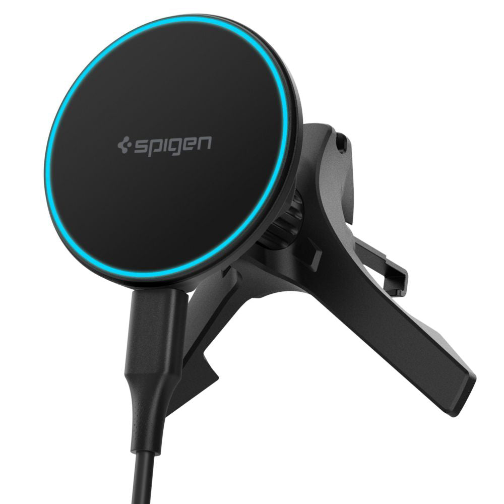 Brezžični avtomobilski polnilec Spigen EV15MAQ Essential, 15W, 1.67A, črn ACP10513