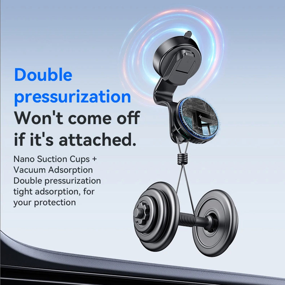 Brezžični avtomobilski polnilec Yesido C311, 15W, 1.67A, črn