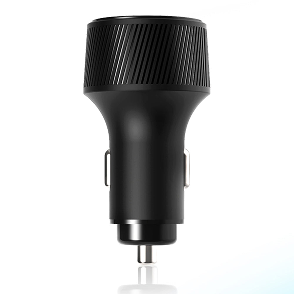 Avtomobilski polnilec Yesido Y31 Display, 18W, 3A, 2 x USB-A, Črn