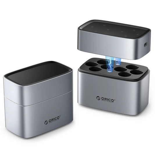 Orico EV8 Battery Charger, AA, Gray
