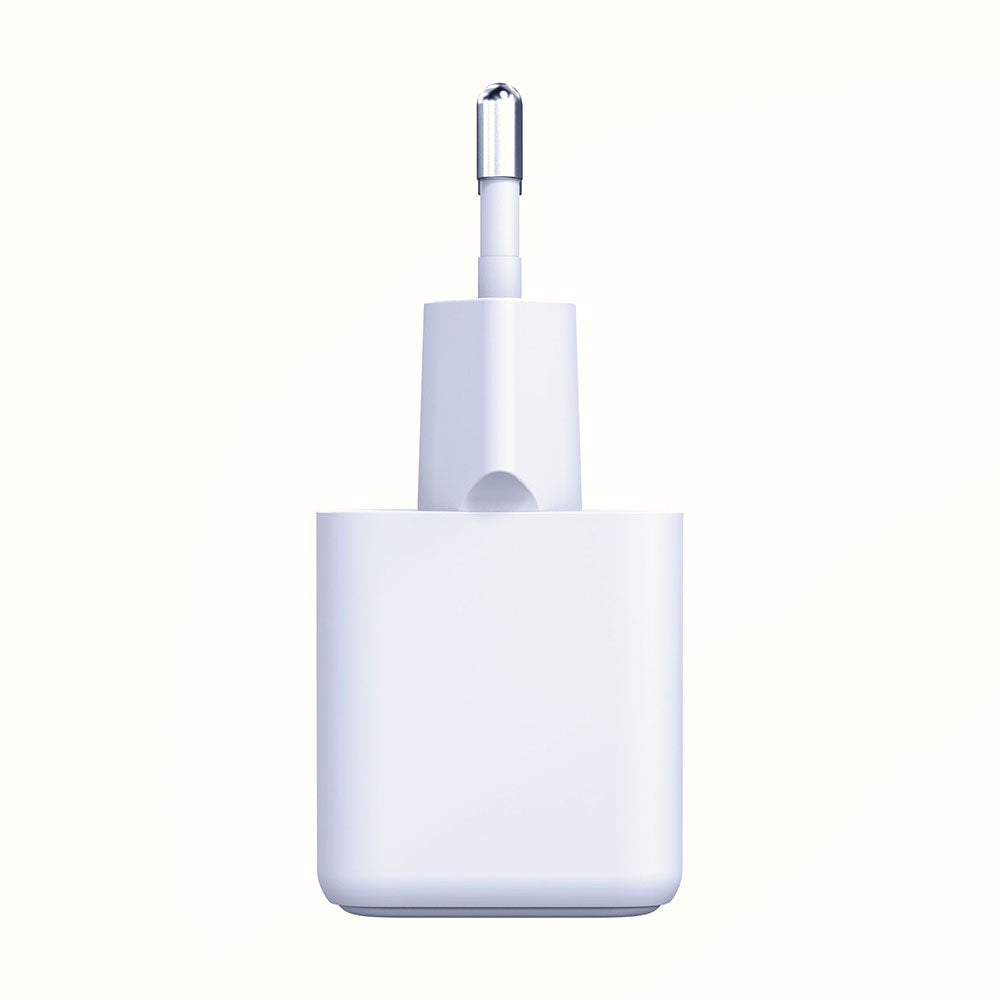 Polnilnik omrežja 3MK Hyper, 20W, 3A, 1 x USB-A - 1 x USB-C, Bel