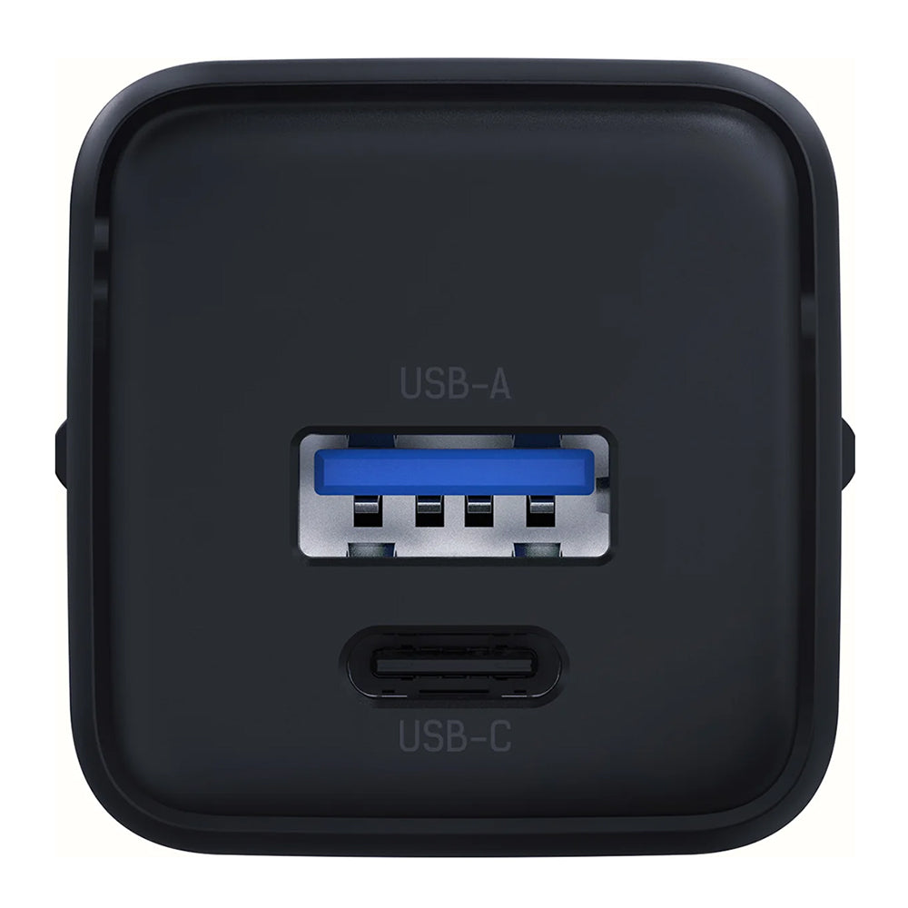 Polnilnik omrežja 3MK Hyper, 20W, 3A, 1 x USB-A - 1 x USB-C, črn