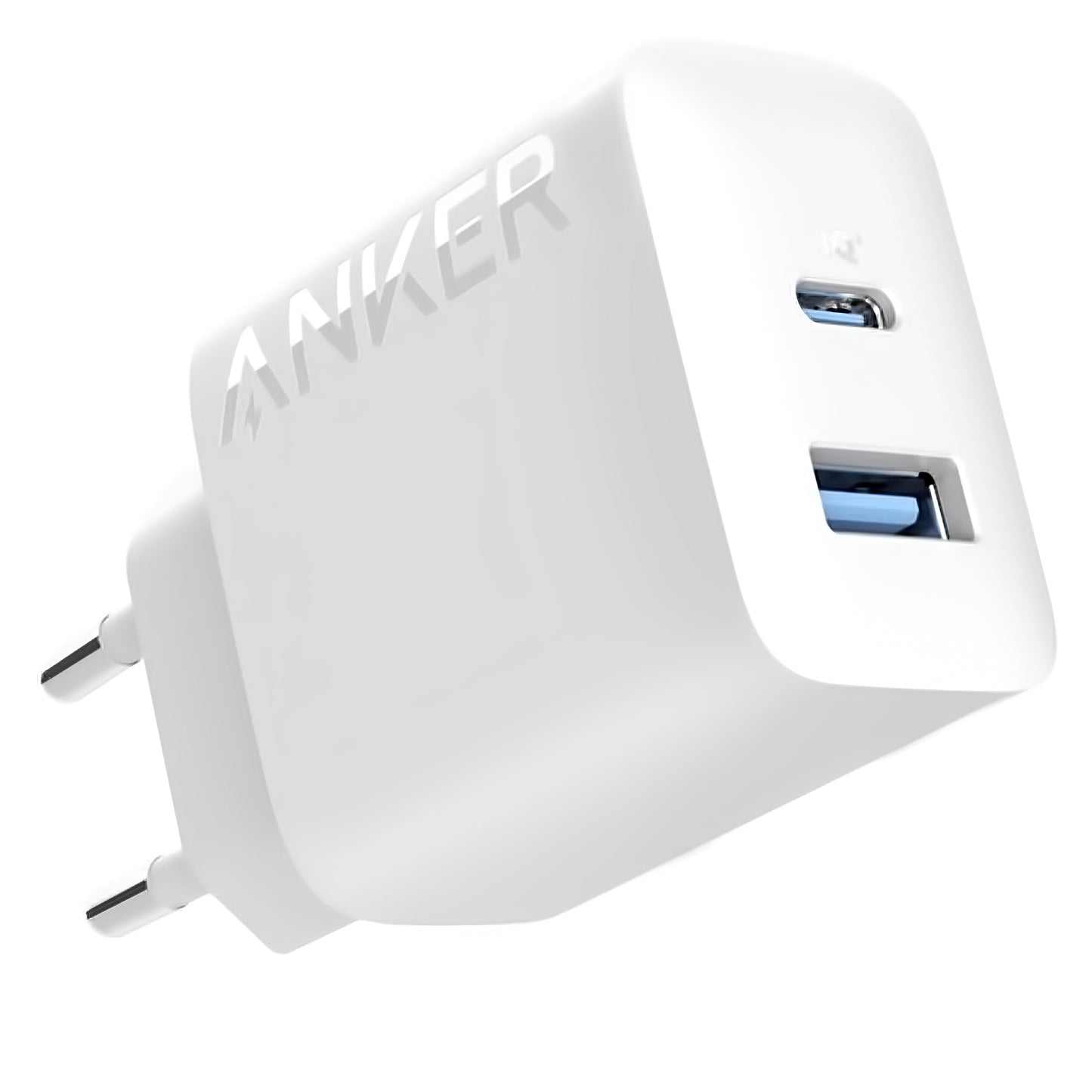 Anker 312 omrežni polnilnik, 20 W, 3A, 1 x USB-A - 1 x USB-C, bel A2348G21