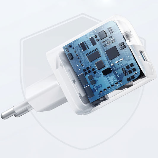 Anker 323 omrežni polnilnik, 33 W, 3A, 1 x USB-A - 1 x USB-C, bel A2331G21