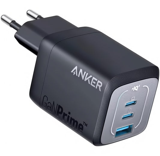 Anker Prime Network Charger, 67 W, 5 A, 1 x USB-A - 2 x USB-C, črn A2669313