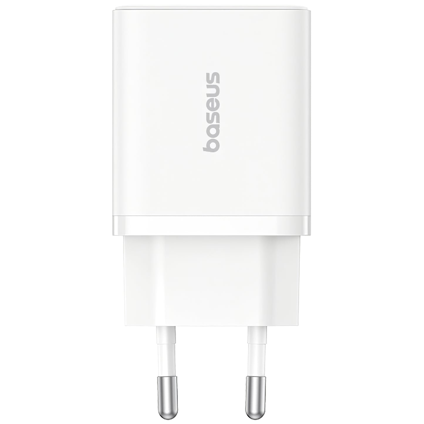 Omrežni polnilnik Baseus Cube, 30 W, 2,4 A, 1 x USB-A - 1 x USB-C, bel P10111404213-00