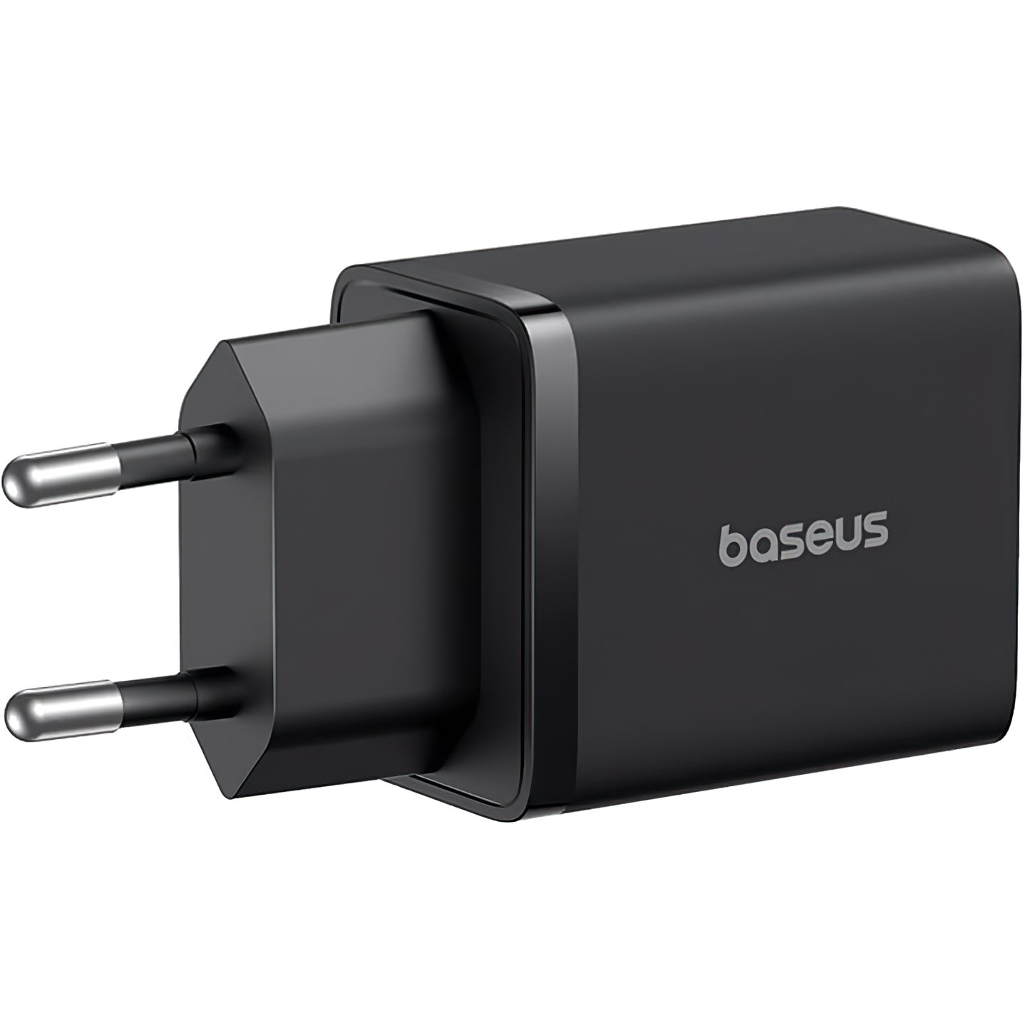 Omrežni polnilnik Baseus Cube, 30 W, 2,4 A, 1 x USB-A - 1 x USB-C, črn P10111404113113-00