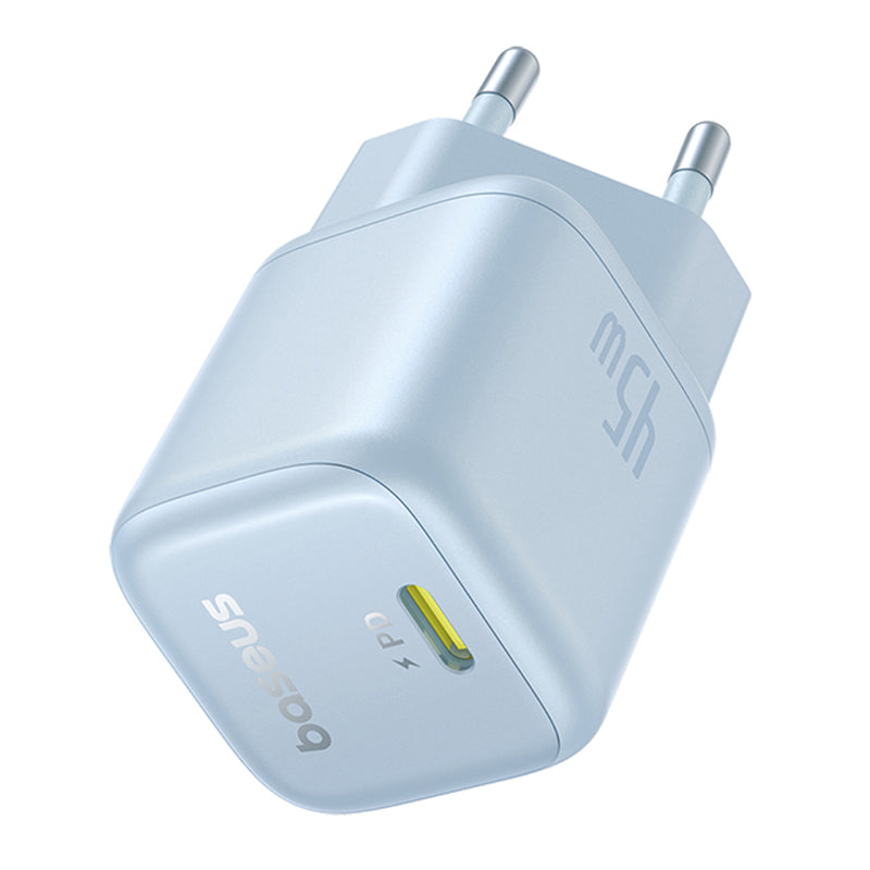 Polnilnik Baseus PicoGo, 45W, 3A, 1 x USB-C, Modra P10176800313-00