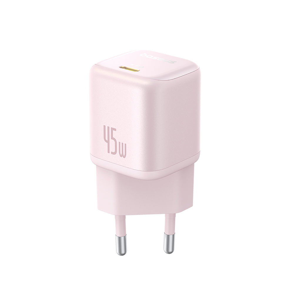 Polnilnik Baseus PicoGo, 45W, 3A, 1 x USB-C, Roza P10176800413-00