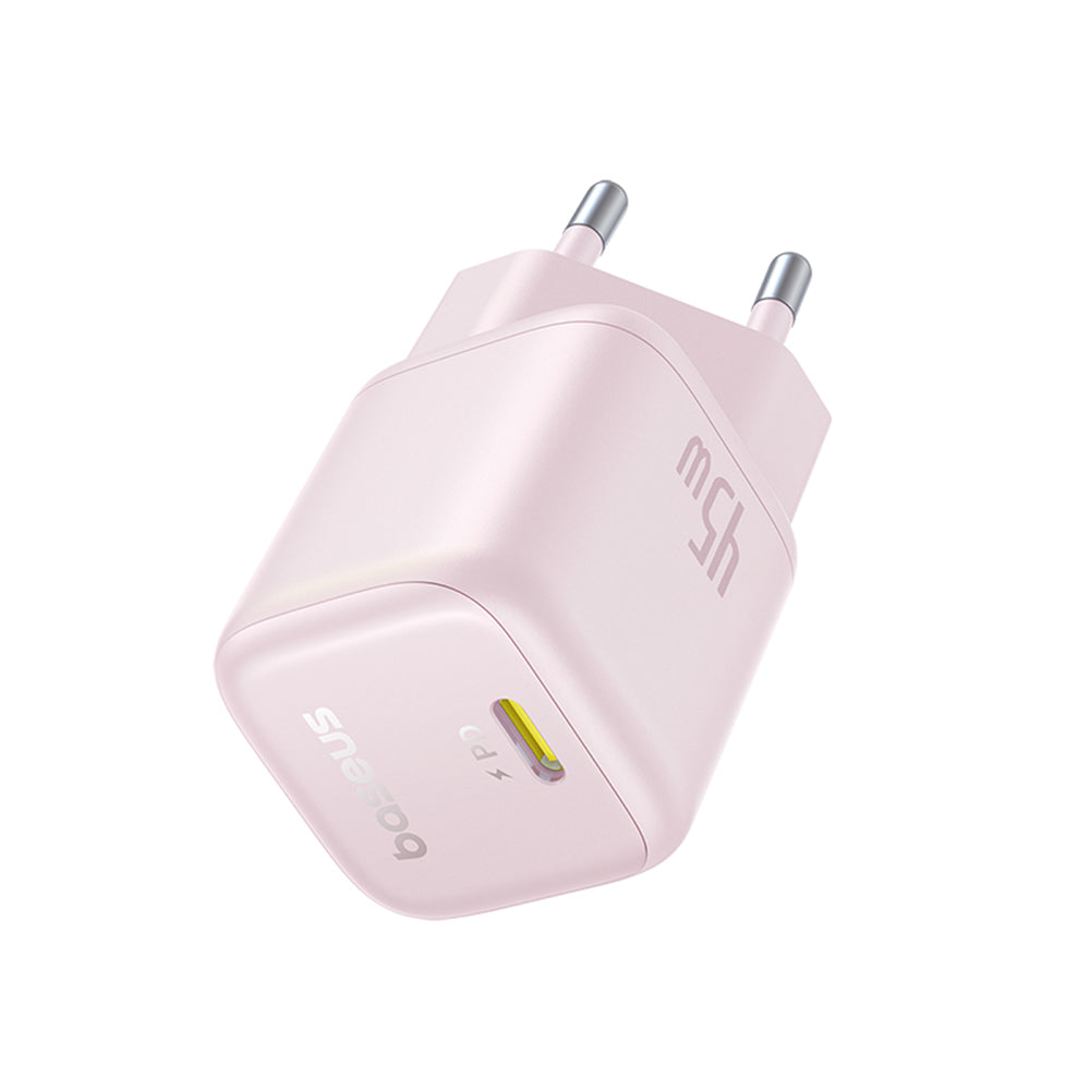 Polnilnik Baseus PicoGo, 45W, 3A, 1 x USB-C, Roza P10176800413-00
