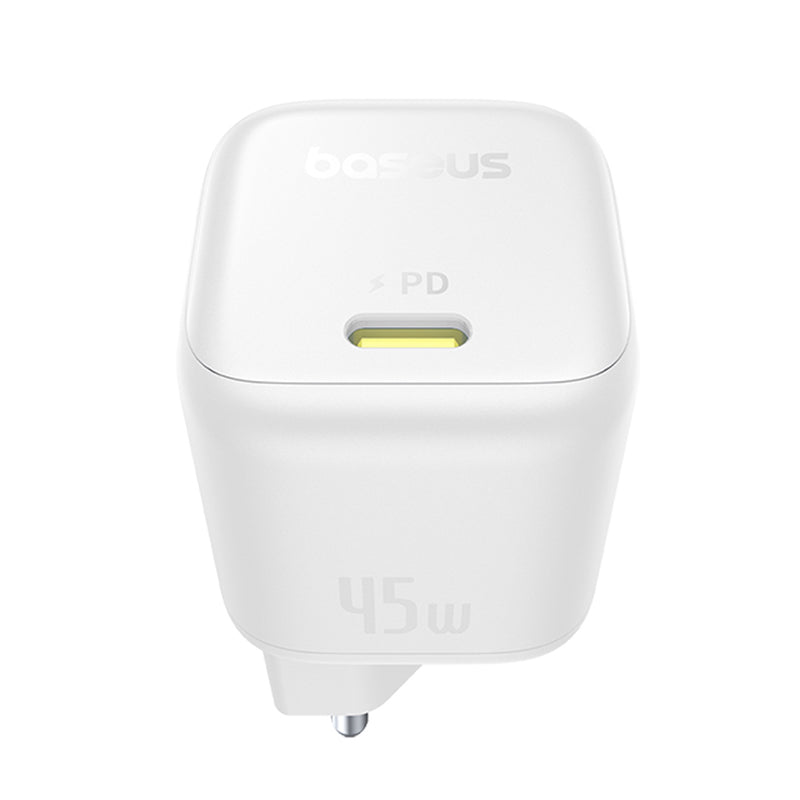 Baseus PicoGo Network Charger, 45W, 3A, 1 x USB-C, White P10176800213-00