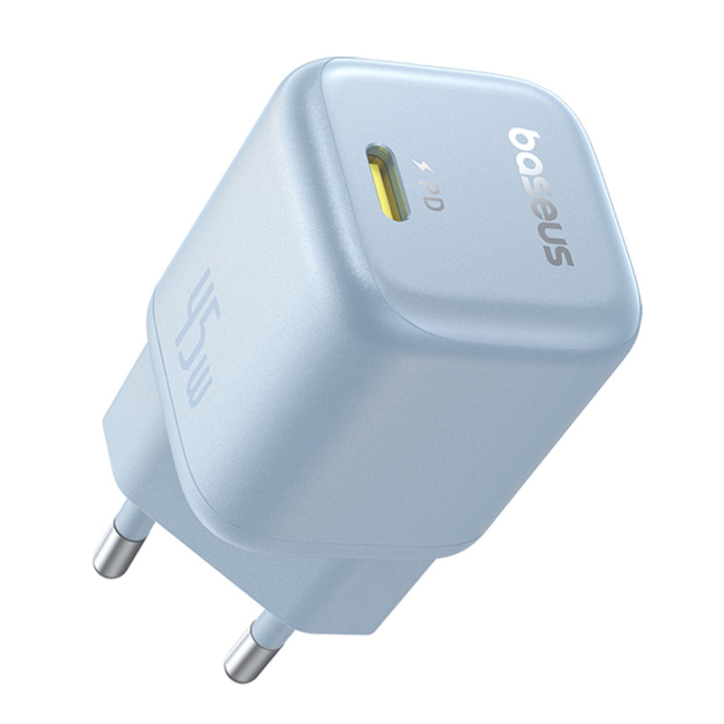 Polnilnik Baseus PicoGo, 45W, 3A, 1 x USB-C, Modra P10176800313-00