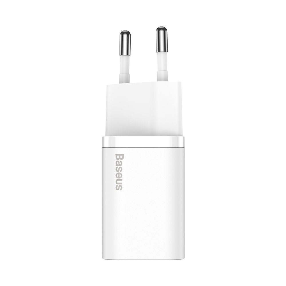 Omrežni polnilnik Baseus Super Si 1C, 30 W, 3A, 1 x USB-C, bel CCSUP-J02