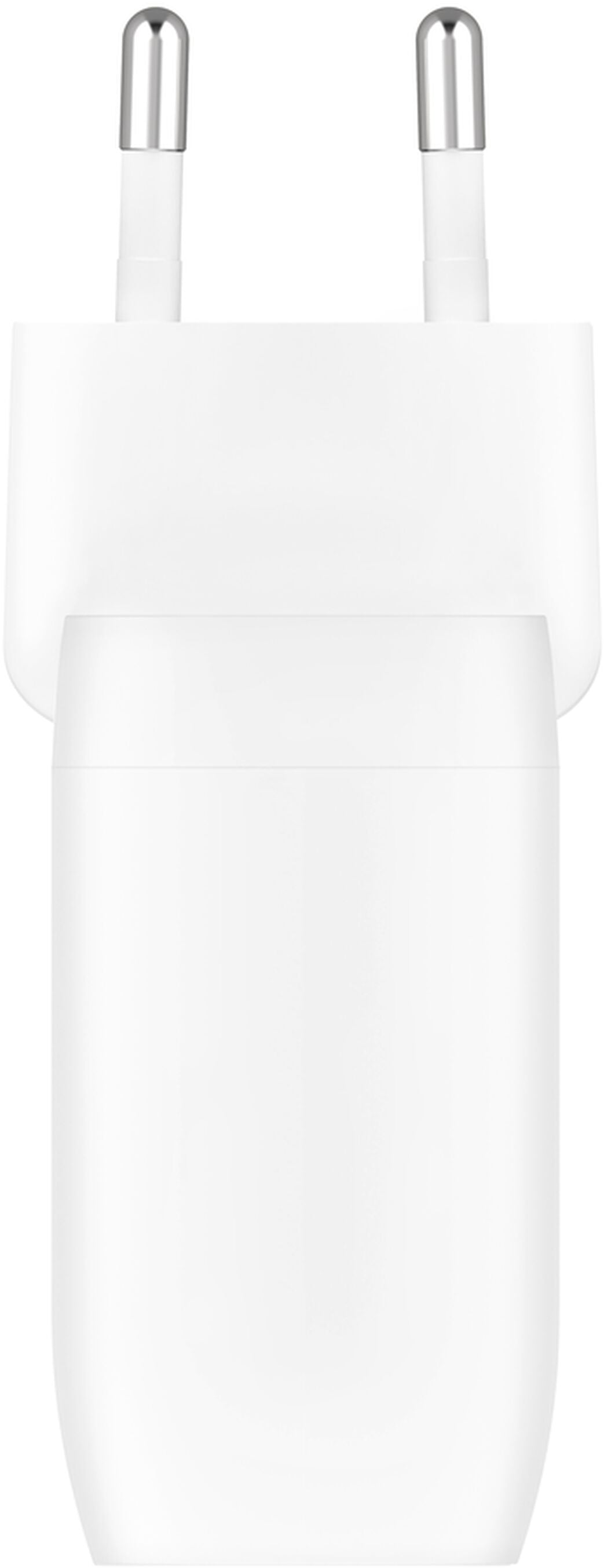 Belkin BoostCharge Pro Dual Wall Charger, 60W, 3A, 2 x USB-C, White WCB010vfWH
