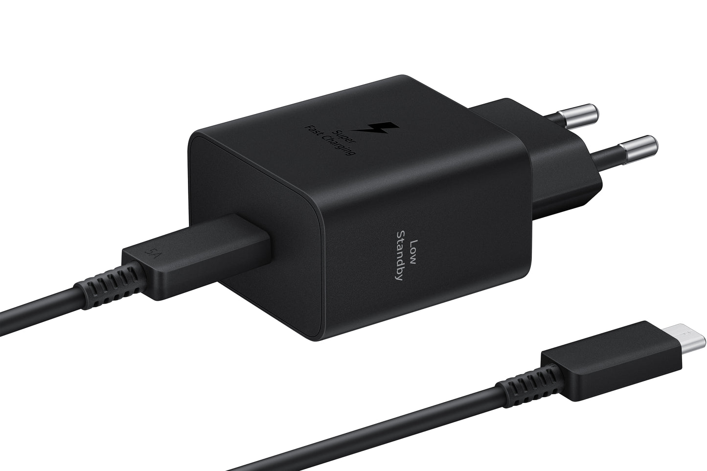 Omrežni polnilec s kablom USB-C Samsung, 45W, 4.05A, 1 x USB-C, Črn EP-T4511XBEGEU