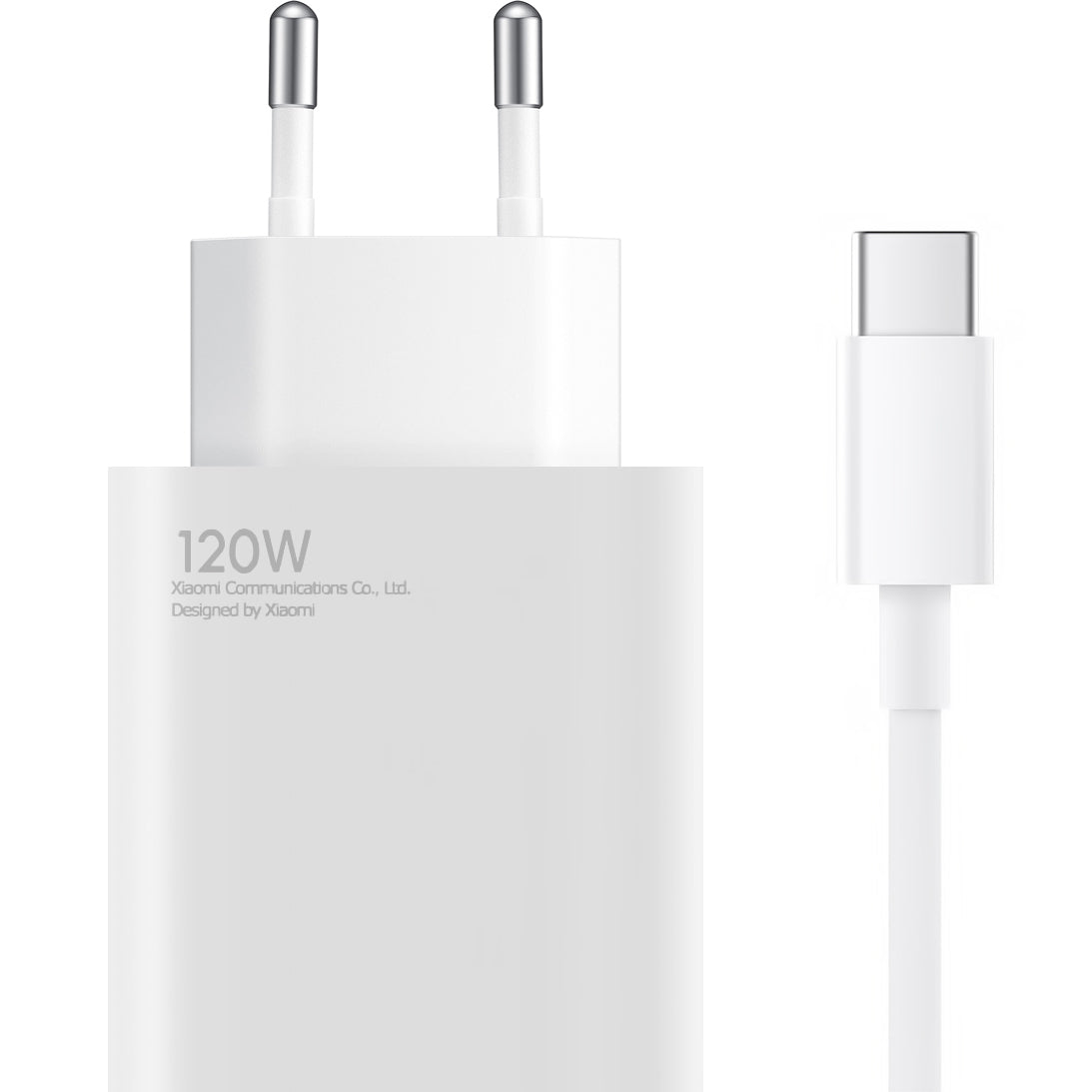 Xiaomi omrežni polnilnik s kablom USB-C, 120 W, 6A, 1 x USB-A, bel BHR9462EU
