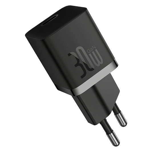 Baseus GaN5S kabel USB-C Omrežni polnilnik GaN5S, 30 W, 3A, 1 x USB-C, črn P1011090902113-00