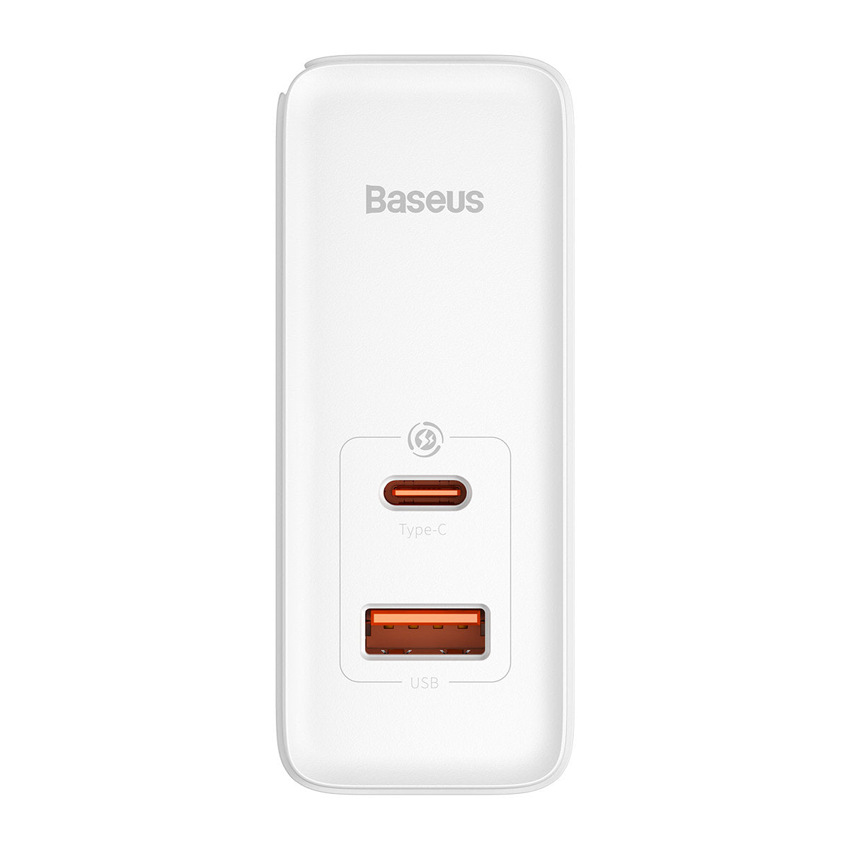 Baseus GaN5 Pro Network Charger with USB-C Cable, 100W, 3A, 1 x USB-A - 1 x USB-C, White CCGP090202