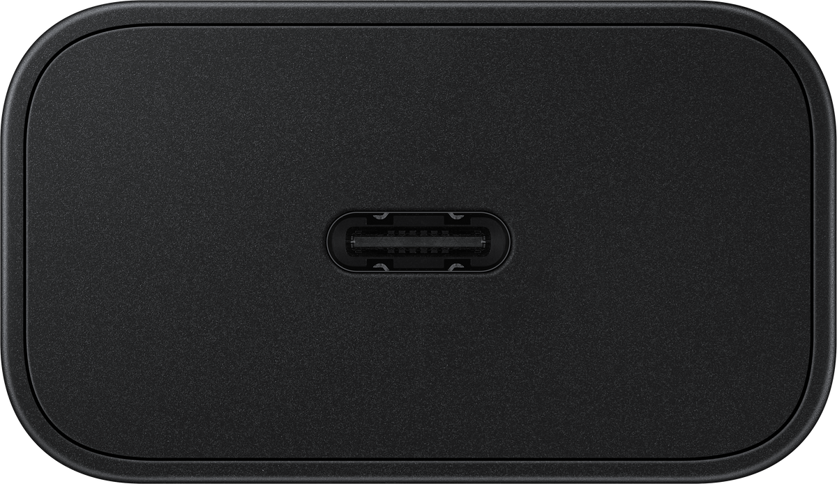Samsung USB-C kabel, omrežni polnilnik USB-C, 25 W, 3A, 1 x USB-C, črn EP-T2510XBEGEU