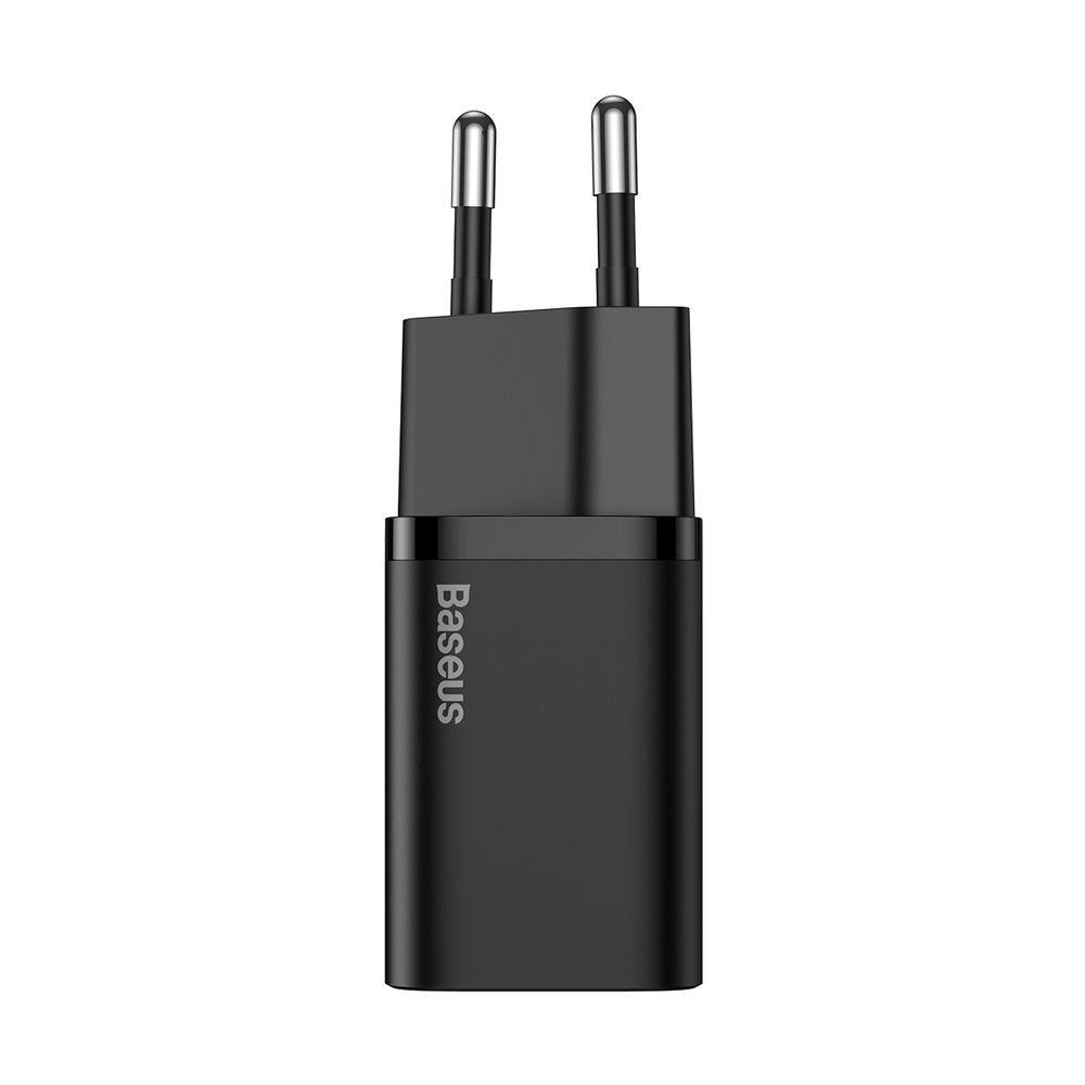 Baseus Super Si omrežni polnilnik s kablom Lightning, 20 W, 3A, 1 x USB-C, črn TZCCCSUP-B01