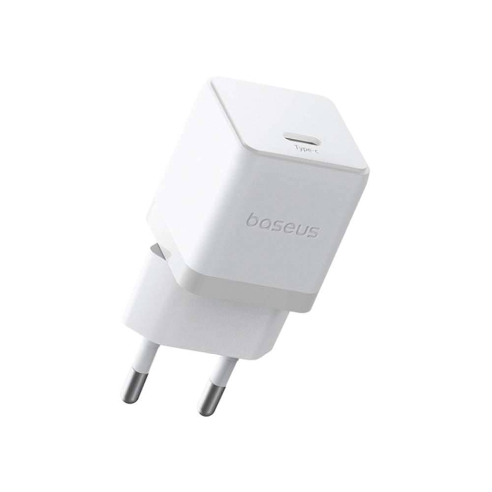 Polnilnik Baseus Palm z USB-C kablom, 30W, 3A, 1 x USB-C, bel P10111605213-01