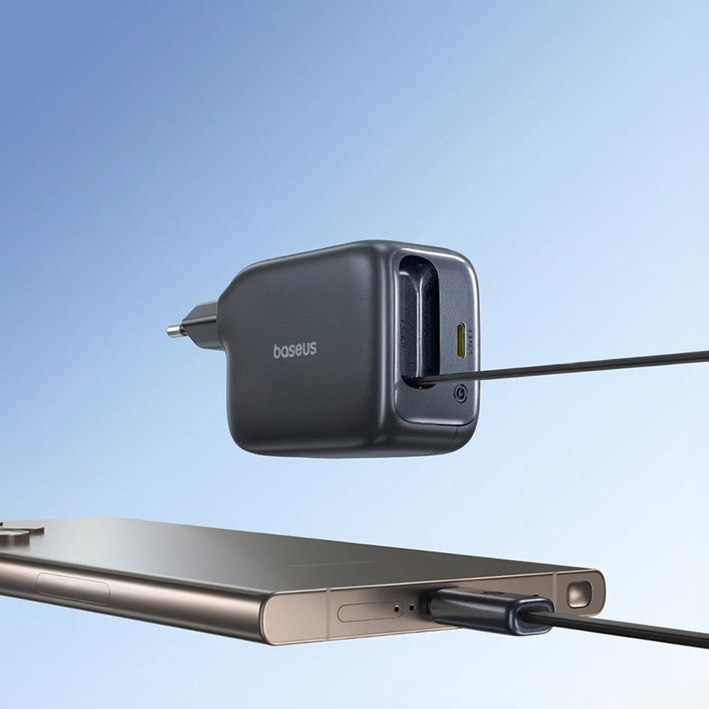 Omrežni polnilec s kablom USB-C Baseus EnerCore CJ11, 45W, 3A, 1 x USB-C, črn Z0004800