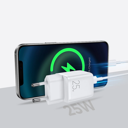 Polnilnik Joyroom L-P251, 25W, 3A, 1 x USB-C, Bel