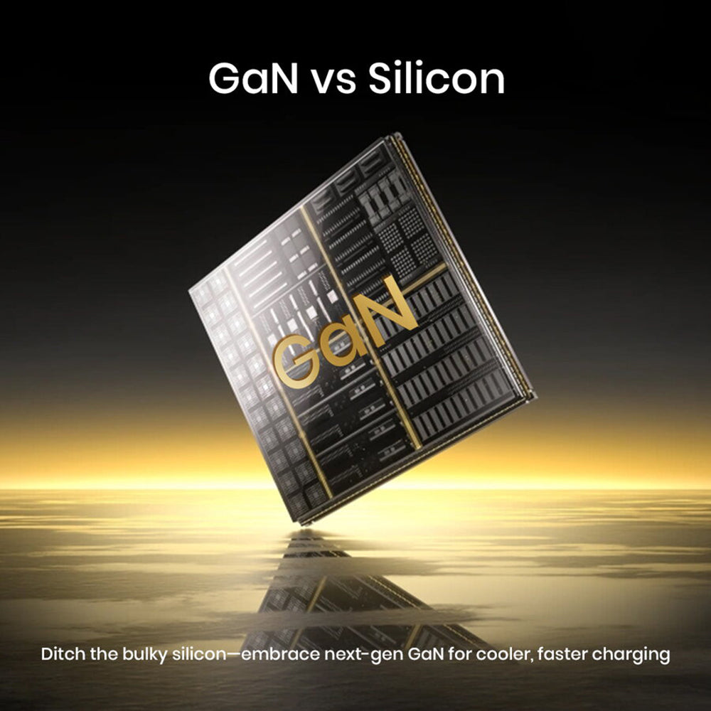 Polnilnik Lito LC25, 65W, 3.25A, 1 x USB-A - 2 x USB-C, črn