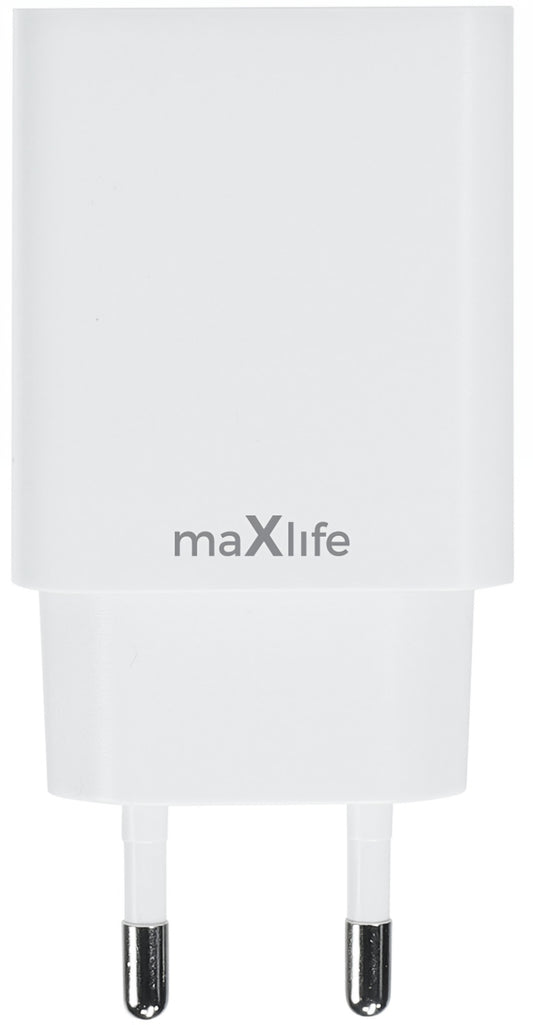 Polnilnik MaXlife MXTC-13-20C, 20W, 3A, 1 x USB-C, Bel