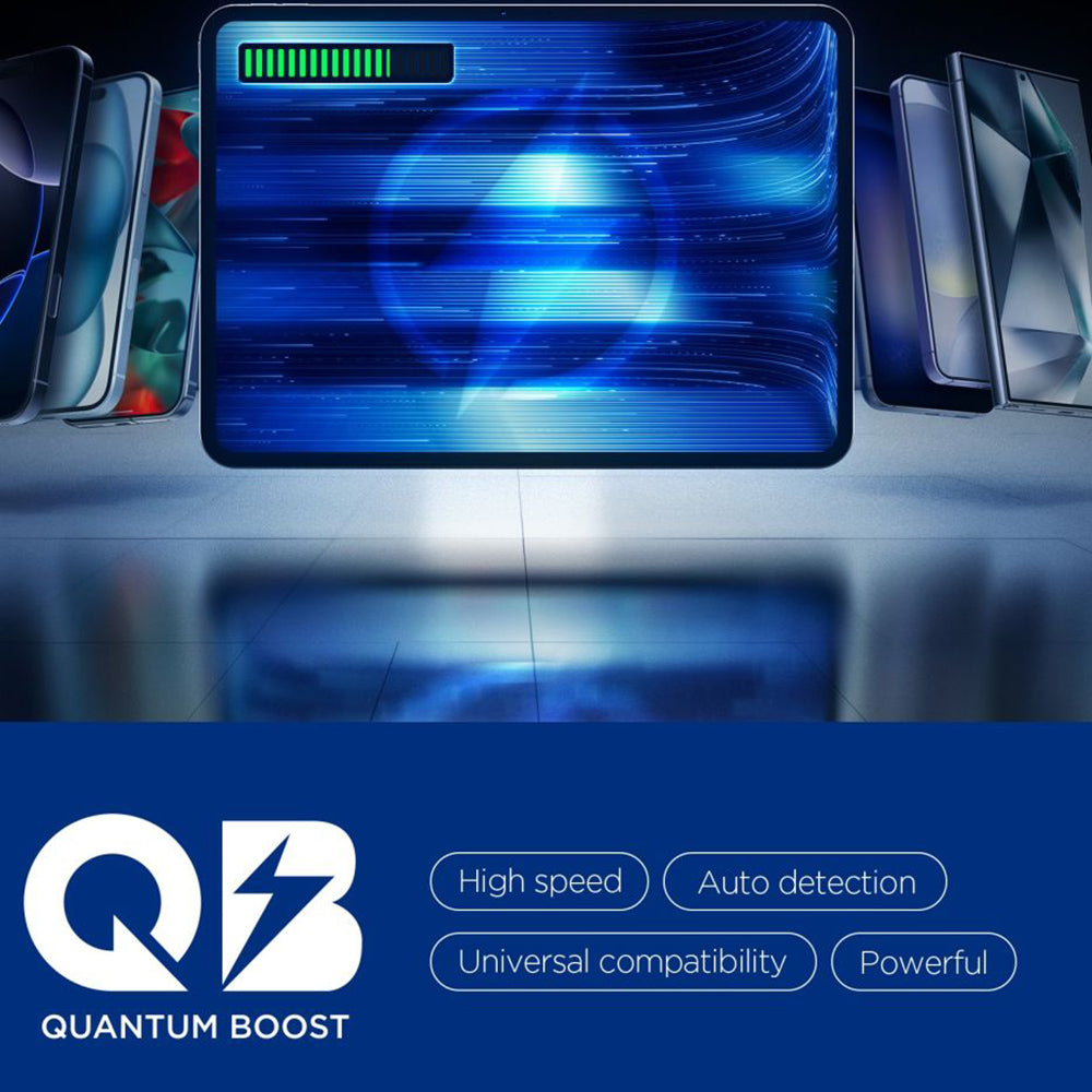 Polnilnik Spigen Essential, 47W, 3A, 2 x USB-C, črn ACH09457