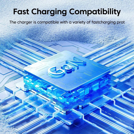 Polnilnik Techsuit CHPD174, 35W, 3A, 1 x USB-A - 1 x USB-C, bel