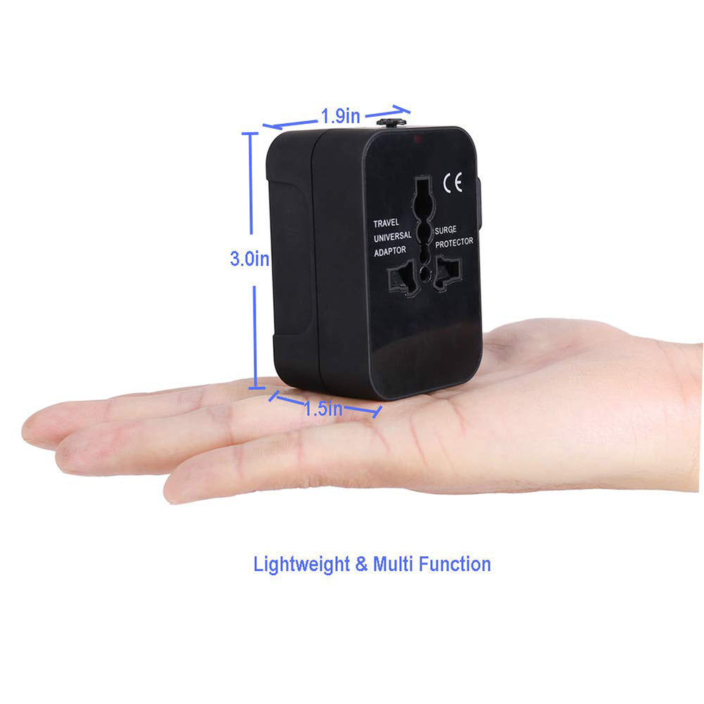 Polnilnik Techsuit HHT202 Travel, 10W, 2A, 2 x USB-A, Bel