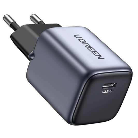 Mrežni polnilnik UGREEN CD319, 30 W, 3A, 1 x USB-C, siva