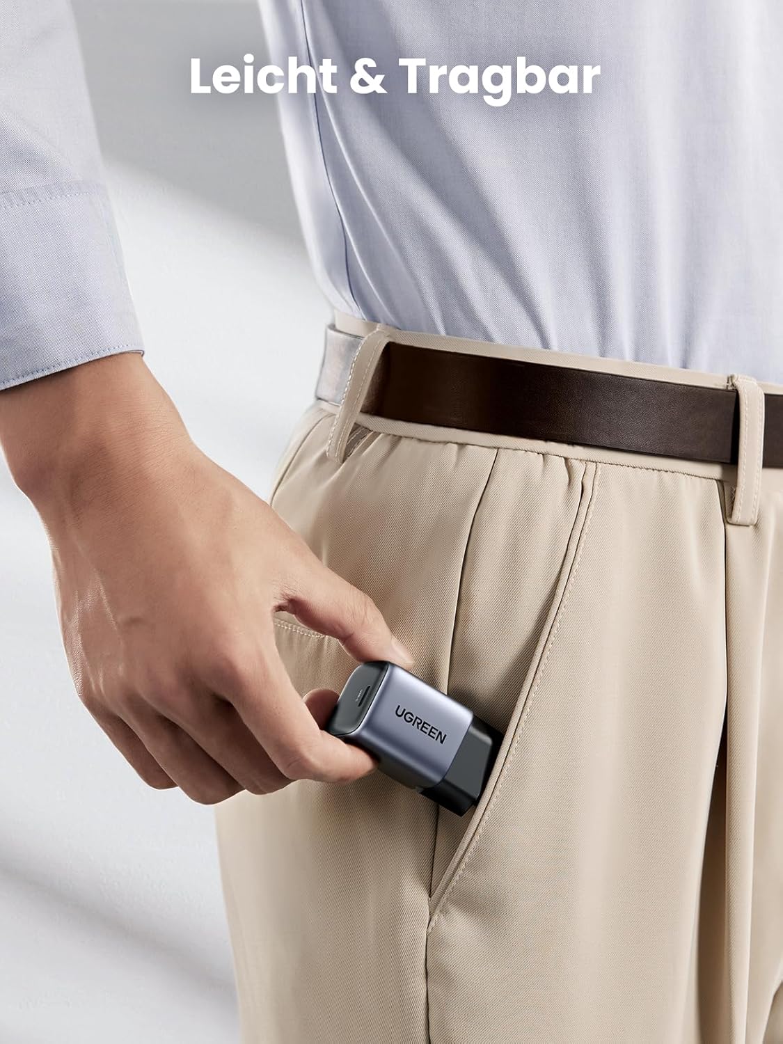 Network Charger UGREEN CD319, 30W, 3A, 1 x USB-C, Grey