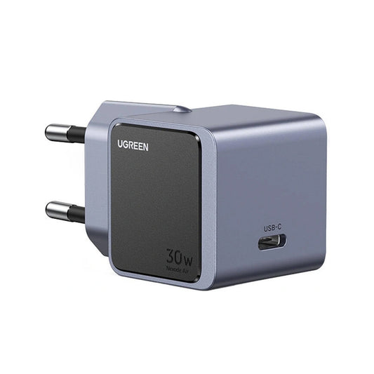 Omrežni polnilnik UGREEN X503 Nexode Air, 30 W, 3A, 1 x USB-C, siva
