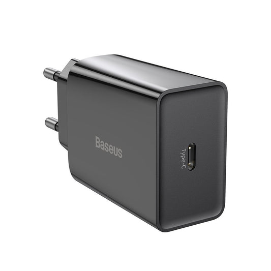 Omrežni polnilec Baseus Speed, 20W, 3A, 1 x USB-C, Črn CCFS-SN01