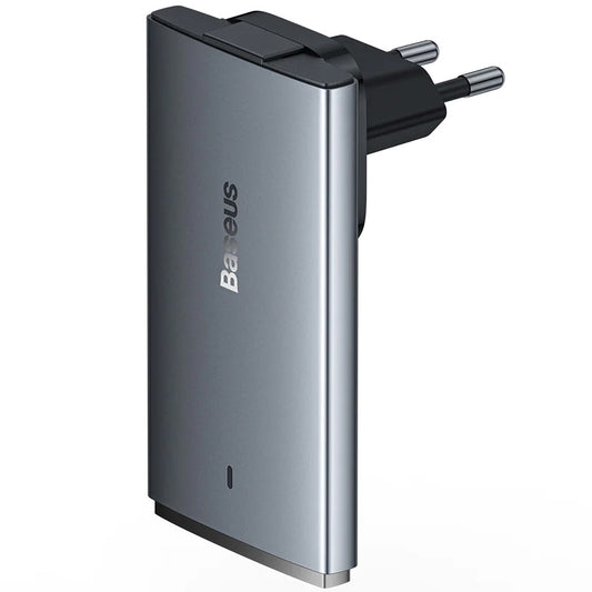 Baseus GaN5 Pro Ultra Slim, 65 W, 3,25 A, 1 x USB-C, siva CCGP150113