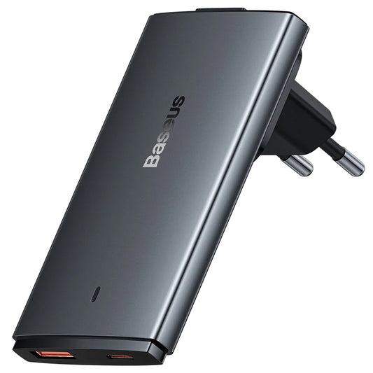 Baseus GaN5 Pro Ultra Slim, 65 W, 3,25 A, 1 x USB-C, siva CCGP150113